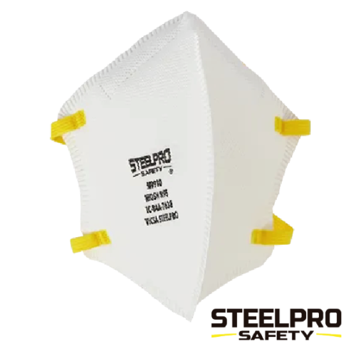 RESPIRADOR M9910 PLEGABLE BLANCO STEELPRO
