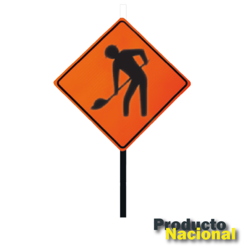 SEÑALES PREVENTIVAS PARA OBRA (SPO) PARAL DE 3 METROS