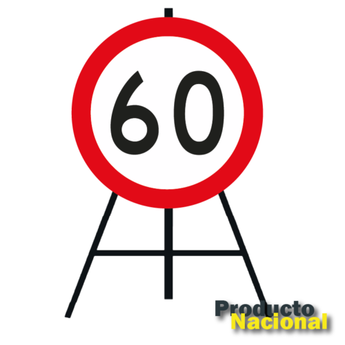 SEÑALES DE RESTRICCIÓNSR-30 VELOCIDAD MÁXIMA PERMITIDA TIPO TIJERA