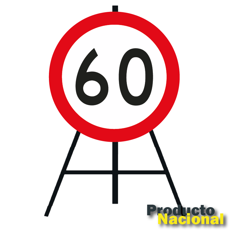 SEÑALES DE RESTRICCIÓNSR-30 VELOCIDAD MÁXIMA PERMITIDA TIPO TIJERA