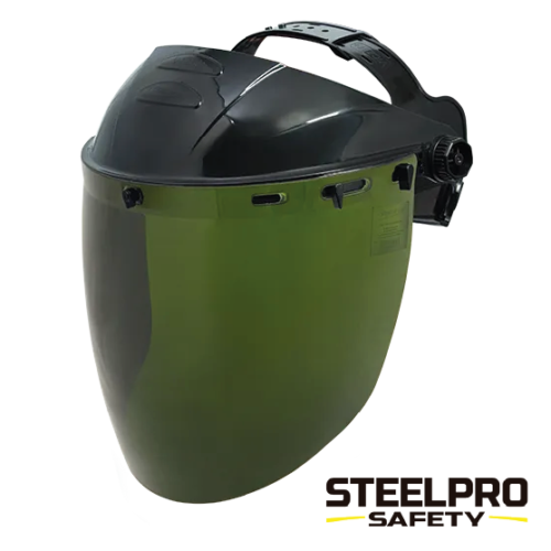 VISOR POLICARBONATO IR 3.0 AF (ANTIEMPAÑANTE) VERDE ROCKET STEELPRO