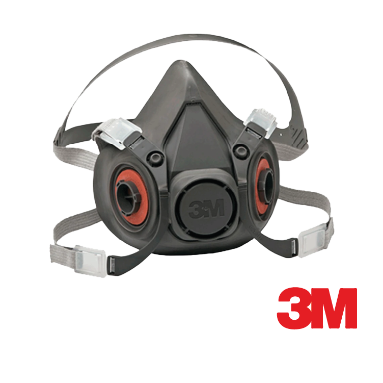RESPIRADOR 6200 MEDIA CARA 3M
