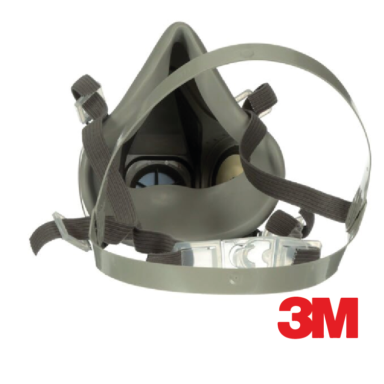 RESPIRADOR 6200 MEDIA CARA 3M